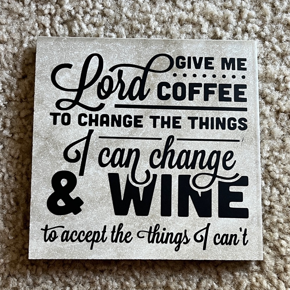 Table Top Coffee Sign